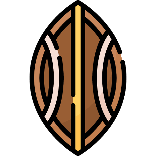 Shield safe cultures massai icon
