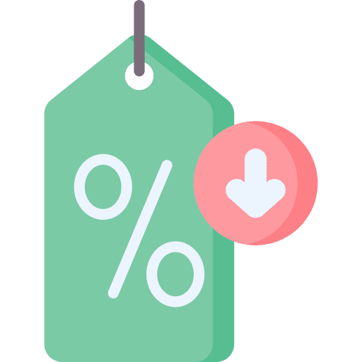 Discount discount ticket tag icon Discount discount ticket tag icon