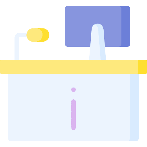 Information desk information desk cash icon Information desk information desk cash icon