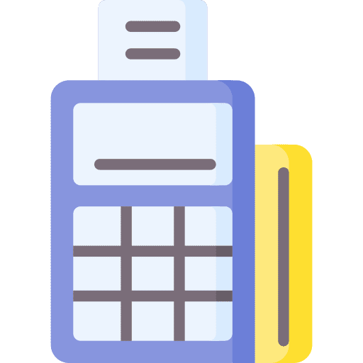 Card payment pos terminal money card point of service icon Card payment pos terminal money card point of service icon