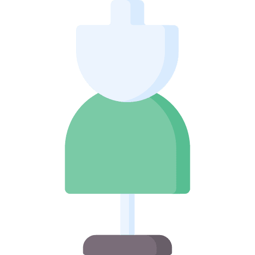 Mannequin tool cutting paper icon Mannequin tool cutting paper icon