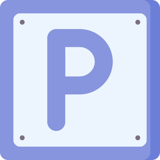 Parking letter letter p signaling icon Parking letter letter p signaling icon