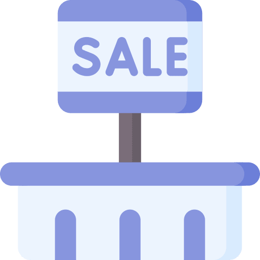 Sale commerce hanging signal icon Sale commerce hanging signal icon