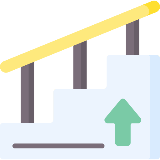 Stairs stair signal up arrow icon Stairs stair signal up arrow icon