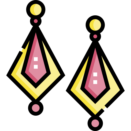 Earrings accessory jewel fashion icon Earrings accessory jewel fashion icon