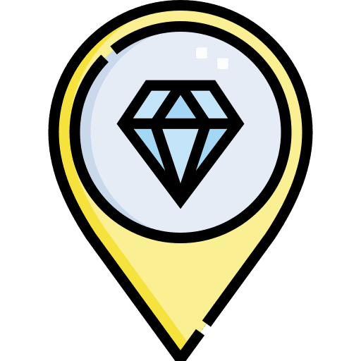 Location pin fashion map pointer icon Location pin fashion map pointer icon