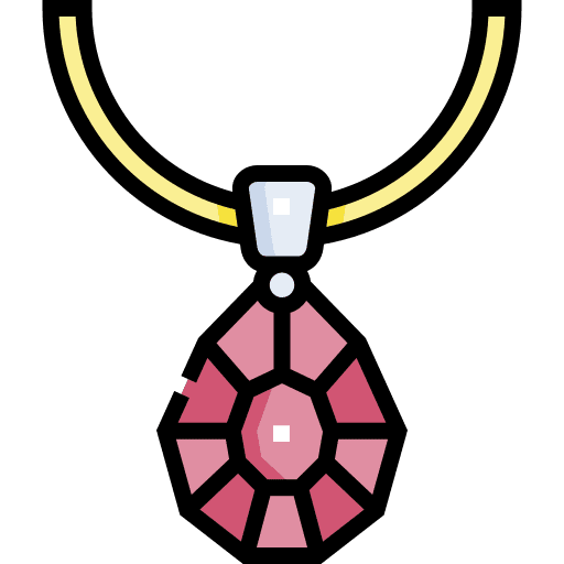 Necklace accessory necklace jewel icon Necklace accessory necklace jewel icon