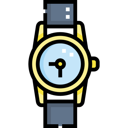 Wristwatch watch jewelry accessory icon Wristwatch watch jewelry accessory icon