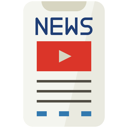 News communications journalism journal icon News communications journalism journal icon