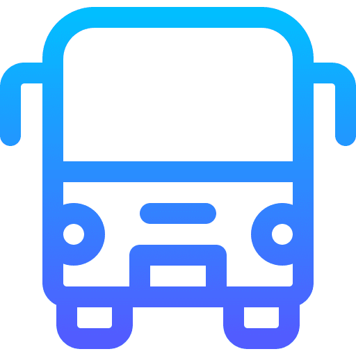 Bus vehicle truck transport icon