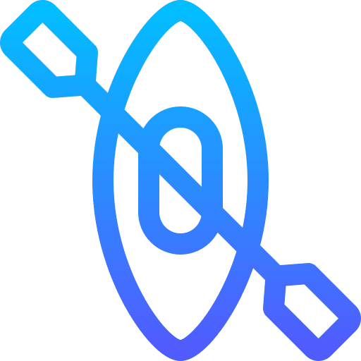 Canoe paddle canoe transportation icon Canoe paddle canoe transportation icon