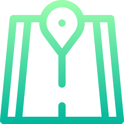Navigation pin trip road icon Navigation pin trip road icon