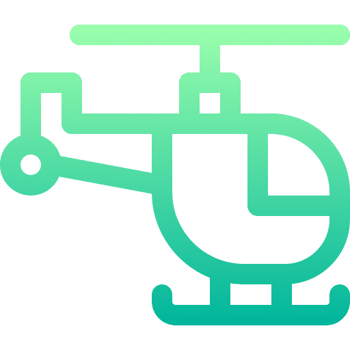 Helicopter transportation flight plane icon Helicopter transportation flight plane icon