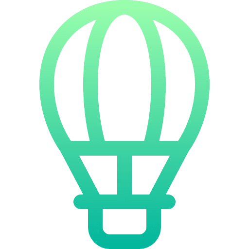 Hot air balloon hot air balloon flight transportation icon Hot air balloon hot air balloon flight transportation icon