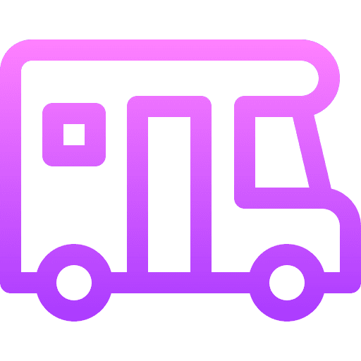 Van transport automobile vehicle icon Van transport automobile vehicle icon