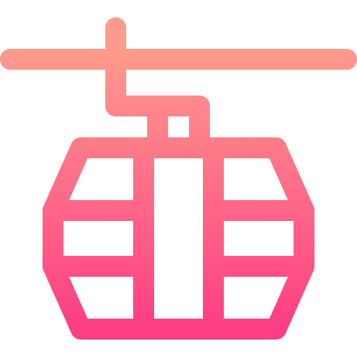 Cable car cable car ski resort ski lift icon Cable car cable car ski resort ski lift icon