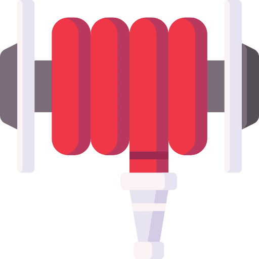 Hose miscellaneous fire protection icon