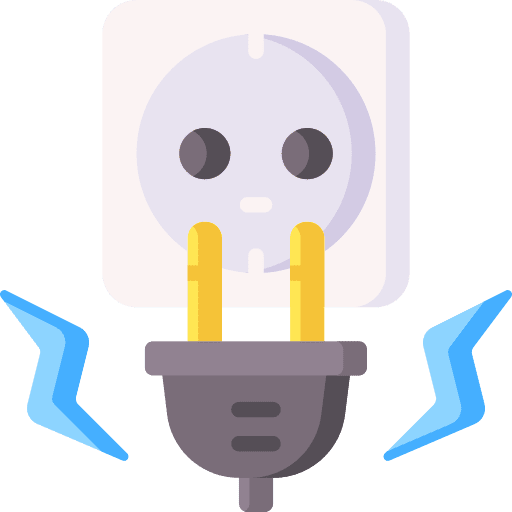 Electricity energy power electrical icon Electricity energy power electrical icon