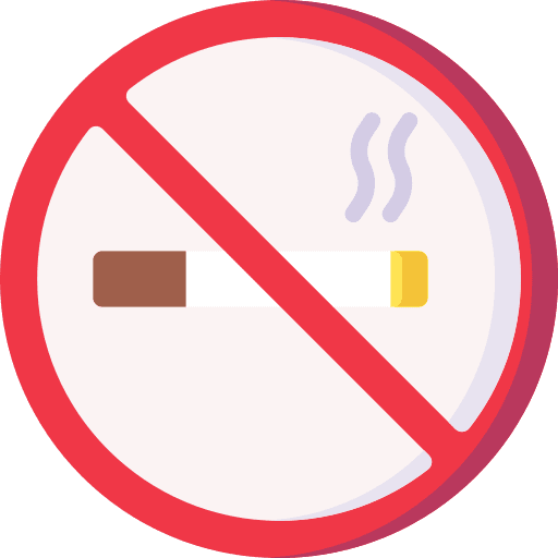 No smoking forbidden cigarette no smoking icon No smoking forbidden cigarette no smoking icon
