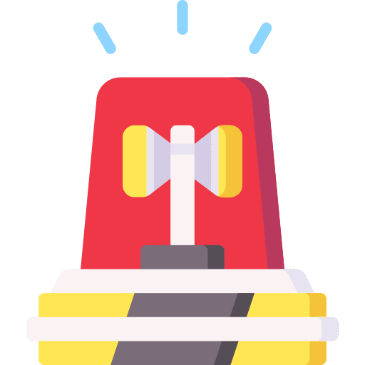 Siren fire medical security icon Siren fire medical security icon