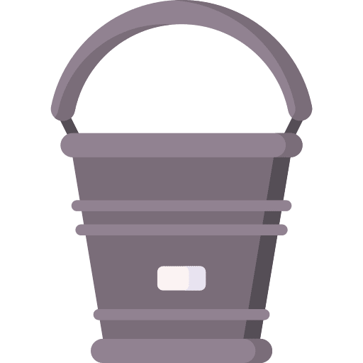 Water bucket construction and tools tool water bucket icon Water bucket construction and tools tool water bucket icon