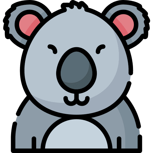 Koala koala marsupial zoology icon Koala koala marsupial zoology icon