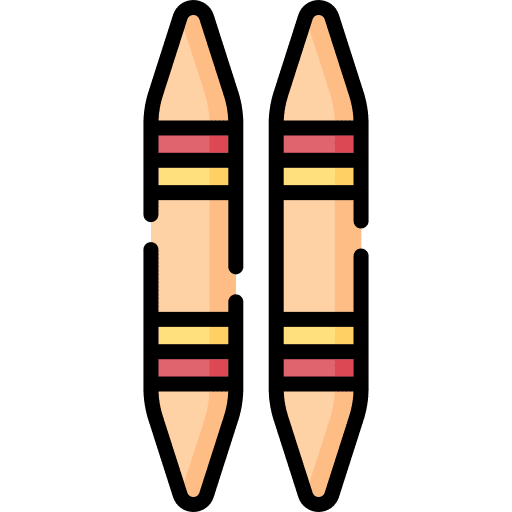Clapstick music and multimedia musical instrument australia icon Clapstick music and multimedia musical instrument australia icon