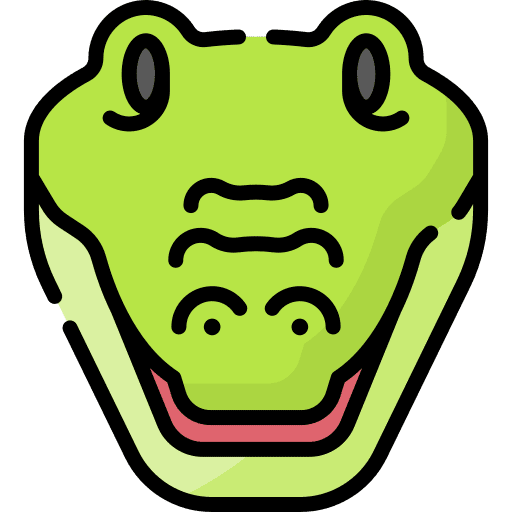 Crocodile crocodile alligator wild life icon Crocodile crocodile alligator wild life icon