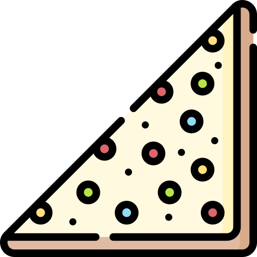 Fairy bread sweet fairy bread dessert icon Fairy bread sweet fairy bread dessert icon