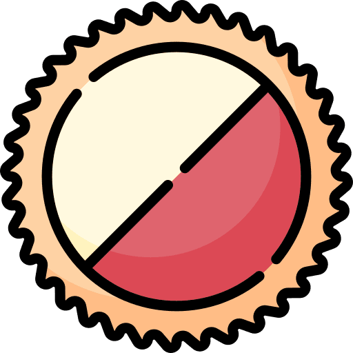 Neenish tart baked sweet food and restaurant icon Neenish tart baked sweet food and restaurant icon