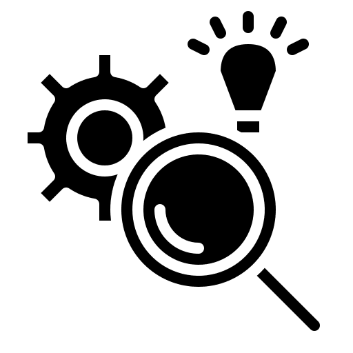 Research and development research business and finance research and development icon