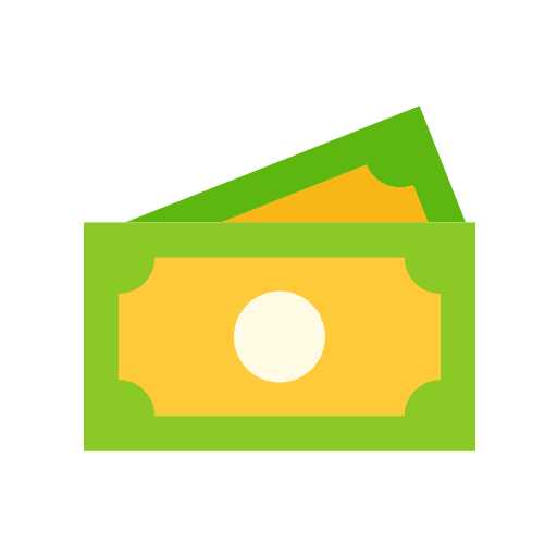 Cash cash banknote notes icon