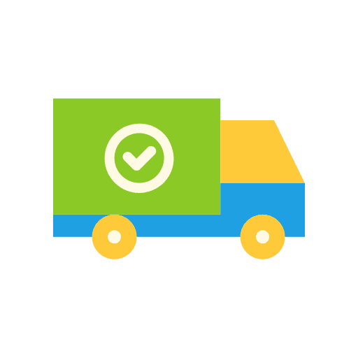 Delivery truck transport transportation cargo truck icon