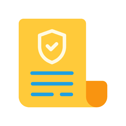 Guaranteed certification security guaranteed icon