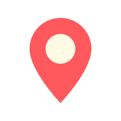 Location map pointer pin map point icon