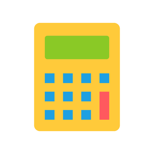 Calculator technological calculator education icon Calculator technological calculator education icon