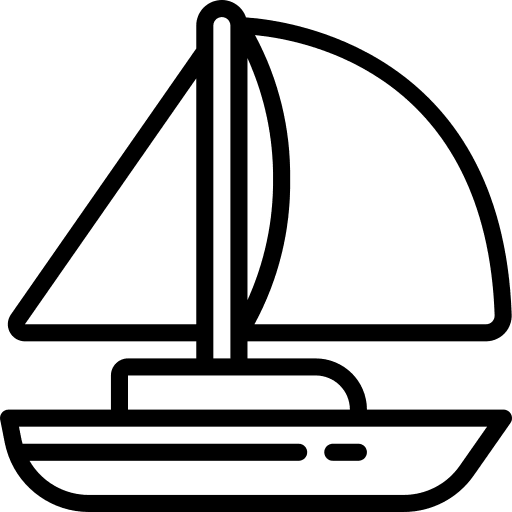 Sailing ship sailing sailboat icon