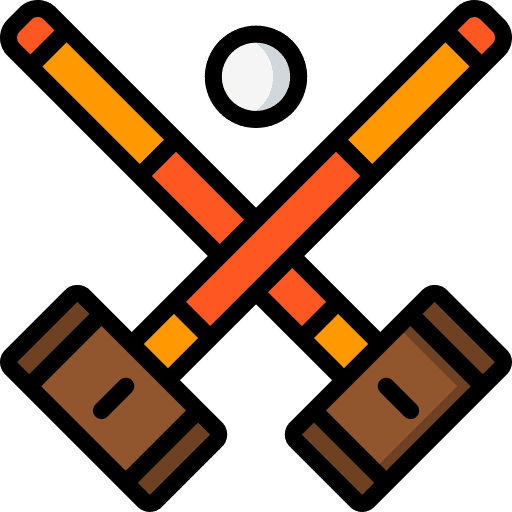 Croquet ball sports and competition croquet icon
