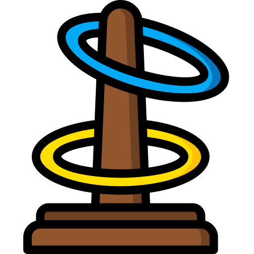 Hoops activity game rings icon
