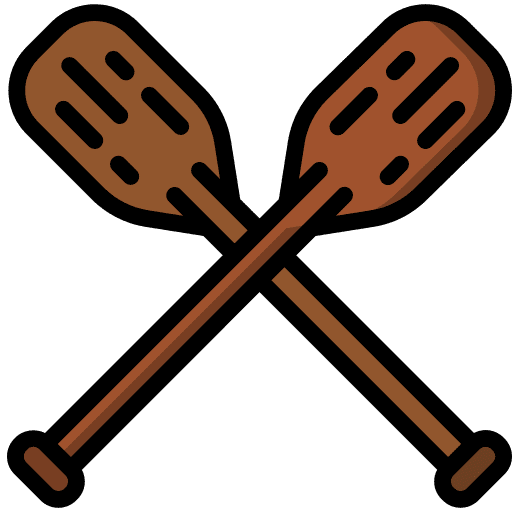 Oars water oars rowing icon