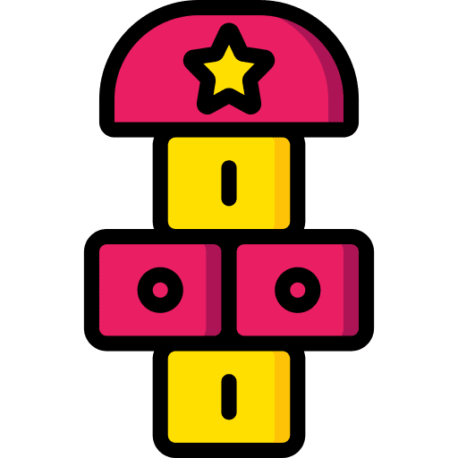 Squares jump activity kid and baby icon Squares jump activity kid and baby icon