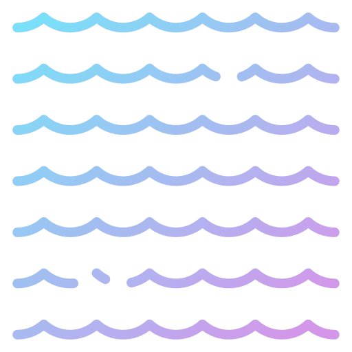 Waves waves flow ocean icon Waves waves flow ocean icon