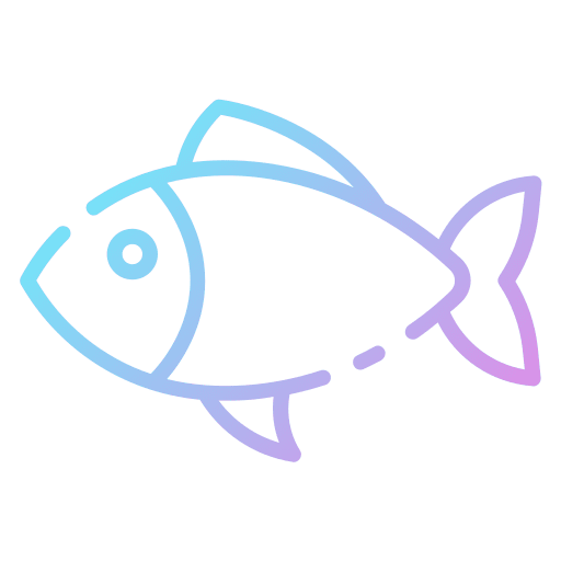 Fish food supermarket animal icon Fish food supermarket animal icon