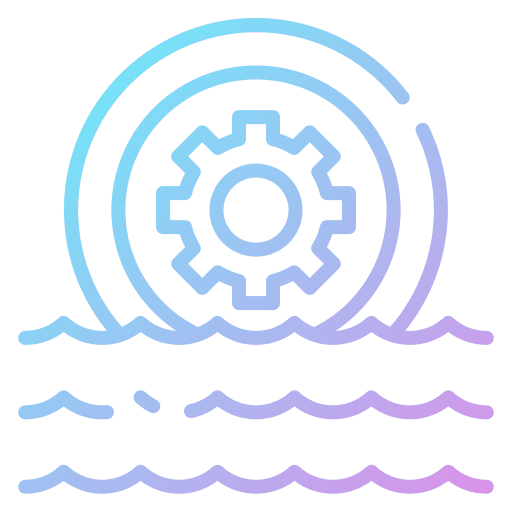 Hydro power nature green energy sustainable icon Hydro power nature green energy sustainable icon