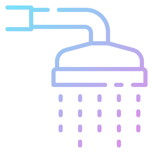 Shower cleaning shower wash icon Shower cleaning shower wash icon
