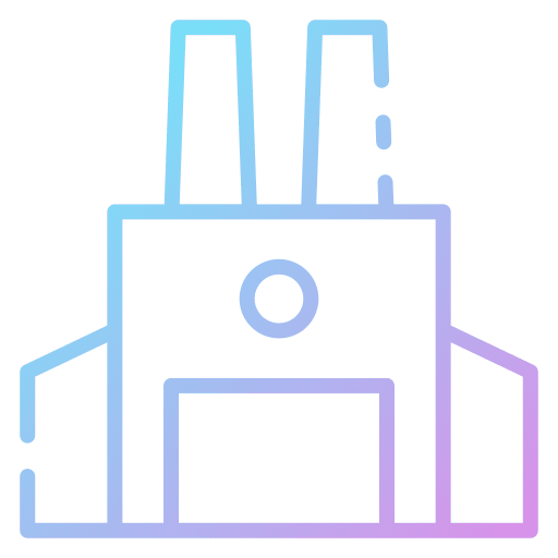 Factory factory industrial pollution icon Factory factory industrial pollution icon
