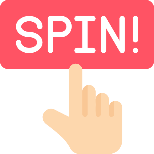 Spin spin hand gesture spinning icon