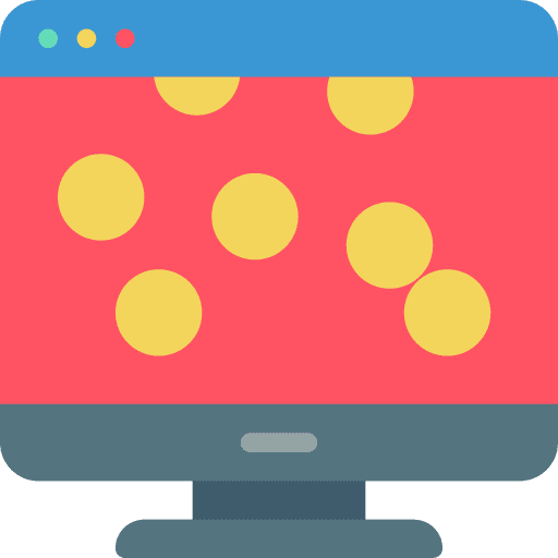 Desktop computer money desktop computer browser icon
