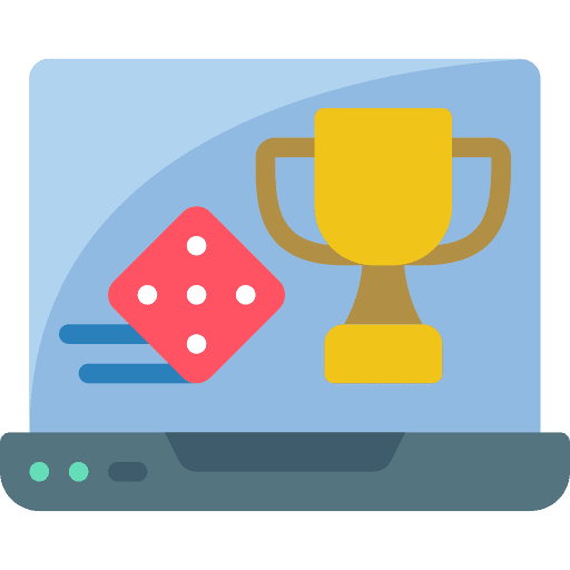 Dice dice play roll icon