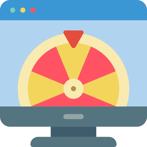 Fortune wheel web browser fortune computer icon